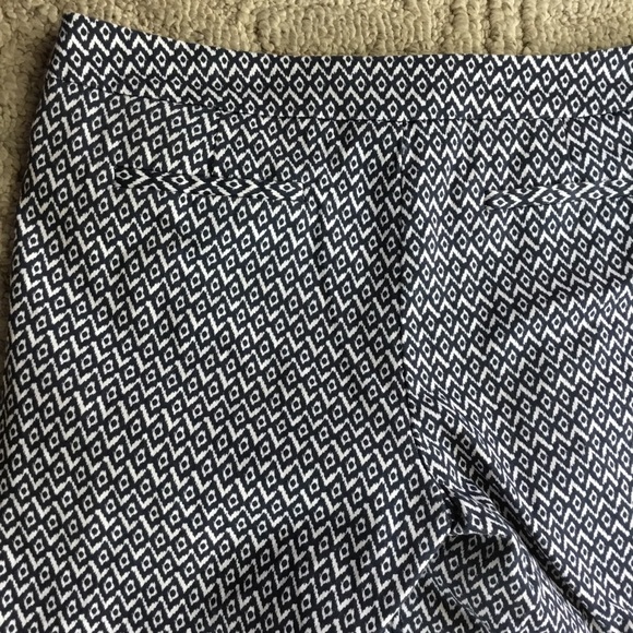 Blue and White Patterned Shorts - Picture 5 of 5